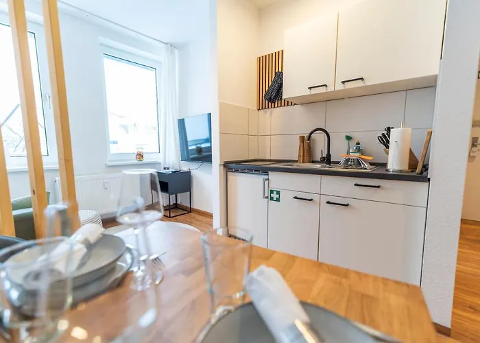 Appartamento Rr - Chic 33qm - Parking - Washer Magdeburgo